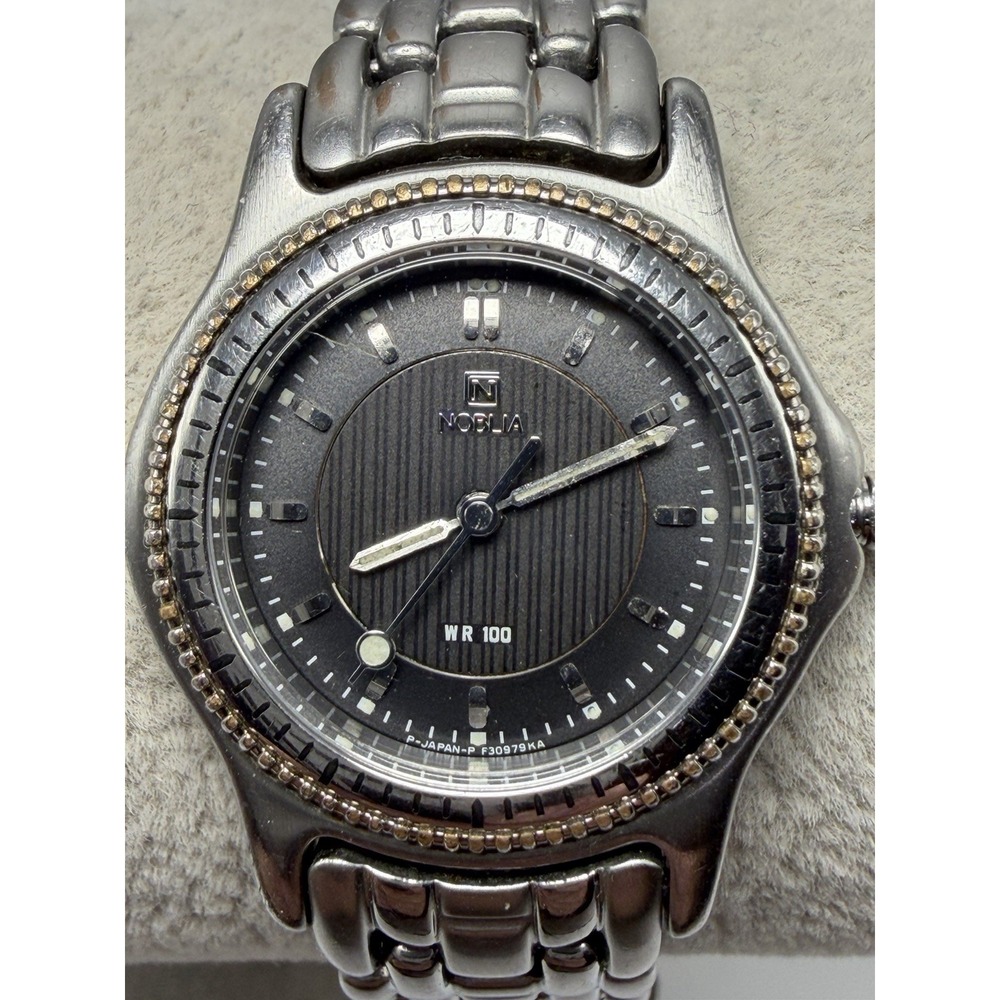 Noblia By Citizen 5430-F46550Y Ladies Watch New Battery 25MM‎ 6" Silver Tone